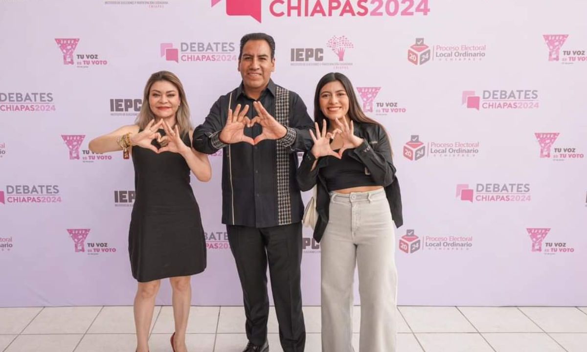 Primer debate en Chiapas; Ramírez se auto proclama ganador
