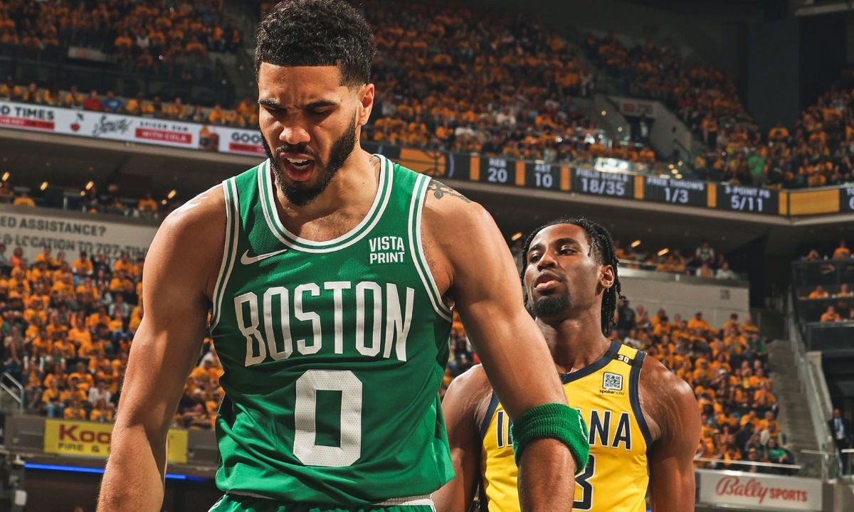 Celtics de Boston se proclamaron campeones de la Conferencia Este al imponerse en el juego cuatro de la serie a los Pacers de Indiana 102-105