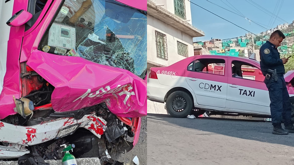 Taxista se queda sin frenos y pierde la vida tras impactar en la Gustavo A. Madero. Noticias en tiempo real