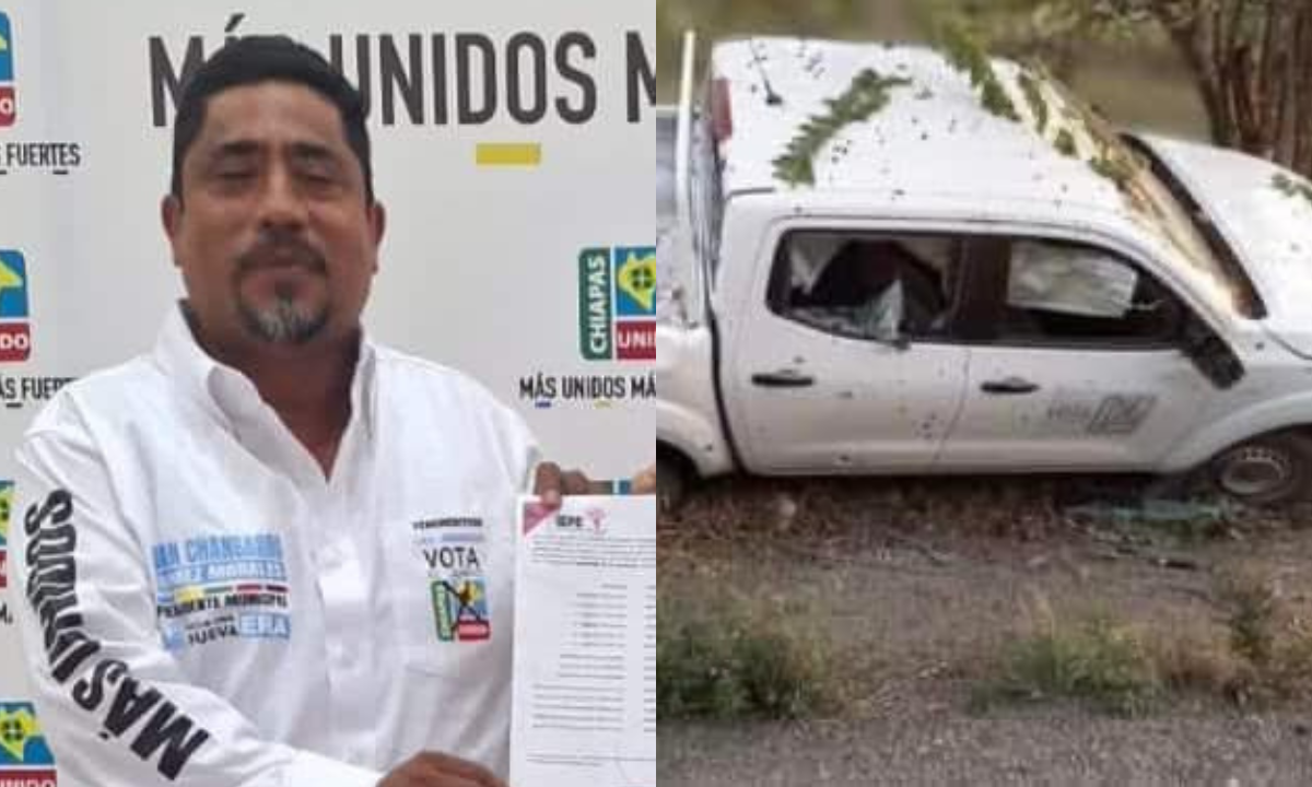 Atentado contra candidato de Chiapas