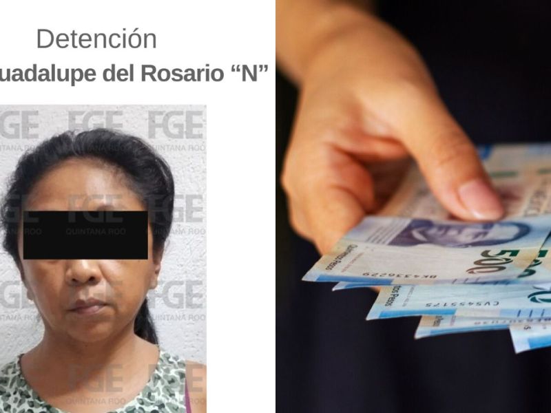 Detienen a mujer en Playa del Carmen por presunta compra de votos
