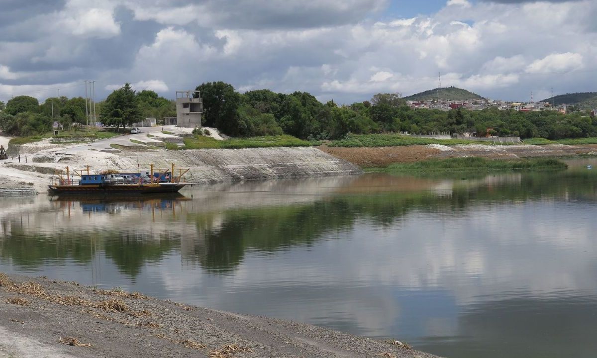EXTREMO. La presa Manuel Ávila Camacho, Valsequillo, reporta un 39 por ciento de llenado.