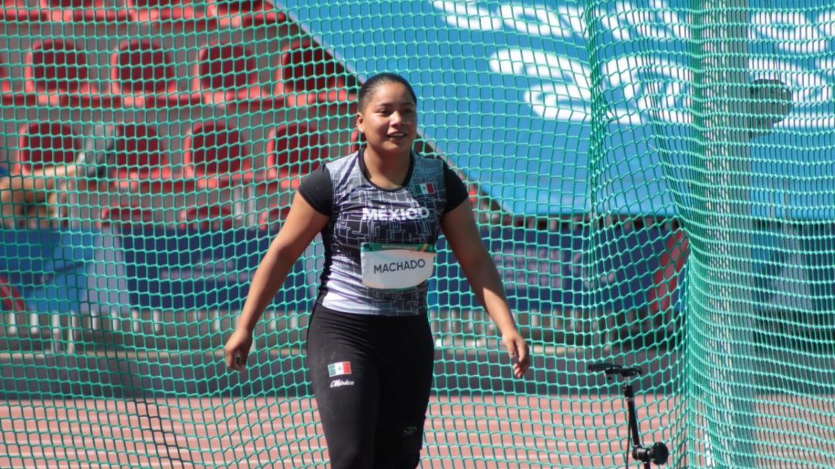 La mexicana y campeona parapanamericana, Osiris Aneth Machado, consiguió la medalla de plata en la final de lanzamiento de disco F44 durante el Campeonato Mundial de Para Atletismo 2024 en Kobe, Japón