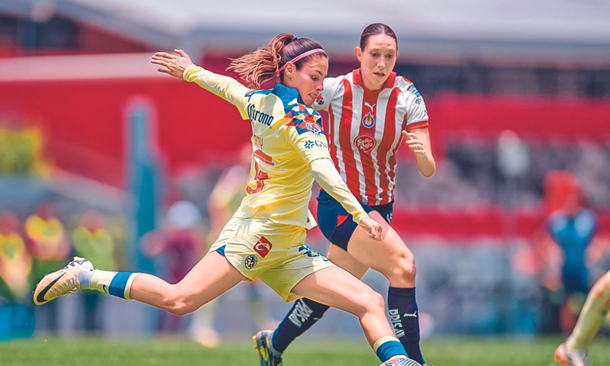 América femenil hizo válida su condición de local ante Guadalajara y, con un contundente marcador de 4-1, se clasificó a las semifinales del Clausura 2024