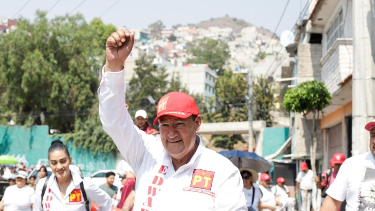 Crece candidatura de Edwar Espíndola en Ecatepec; miles se suman a la campaña del PT