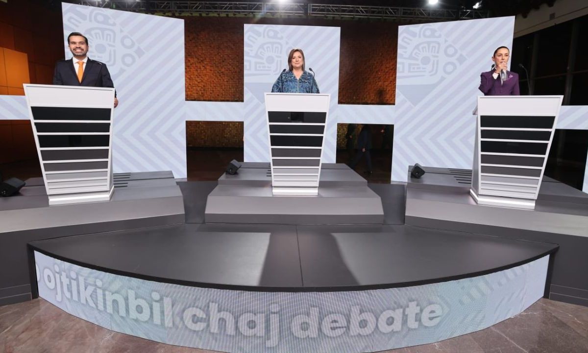 Audiencia del tercer debate fue de 13.9 millones de personas, informa el INE