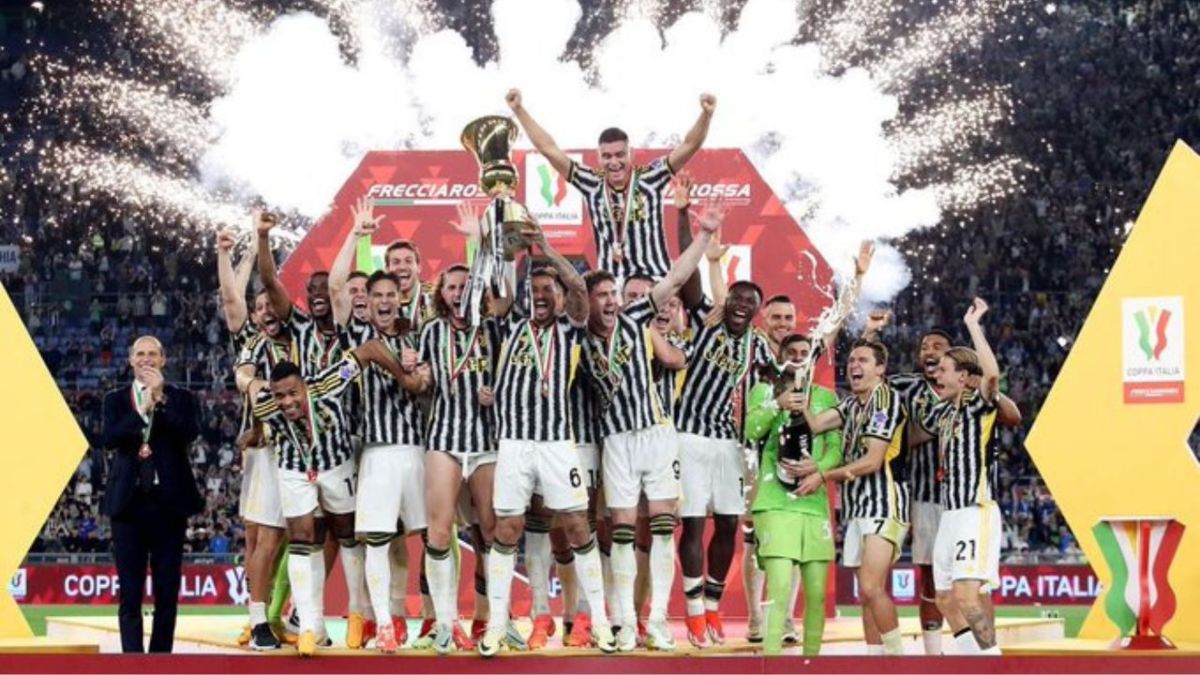 Juventus se consagra campeón de la Copa de Italia al derrotar al Atalanta