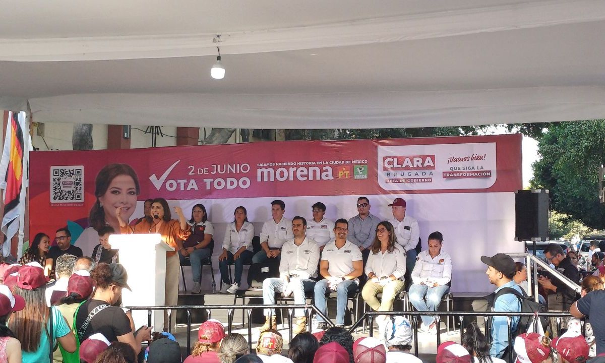 Promete Brugada utopía en La Pensil de Miguel Hidalgo