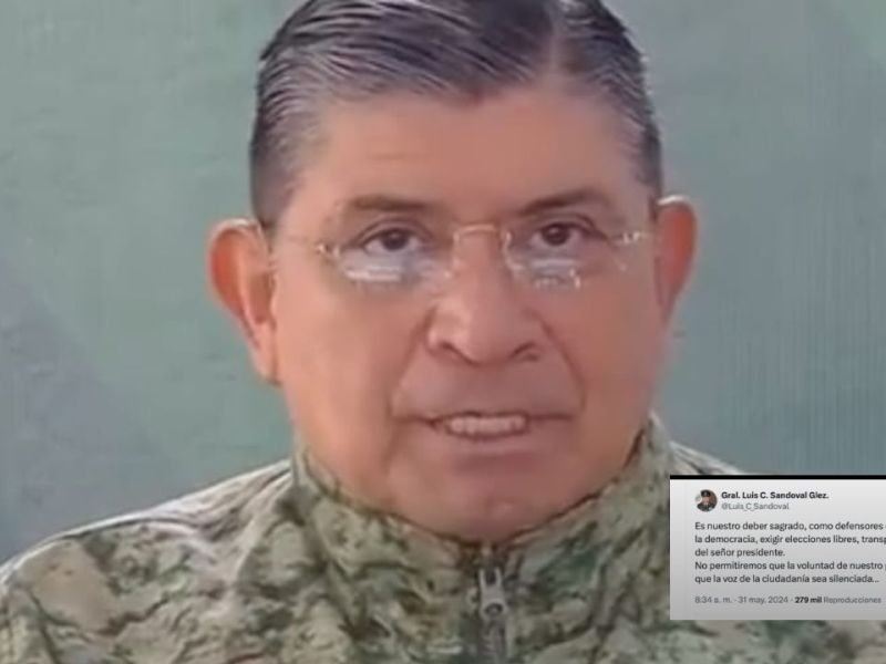 Falso el supuesto mensaje en redes sociales del Secretario Luis Cresencio Sandoval: Sedena