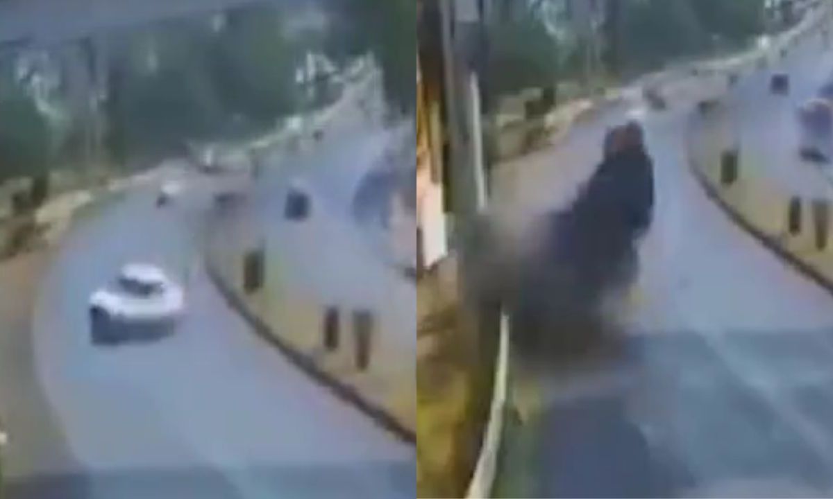 VIDEO: Vuelca vehículo en Morelia; hay 2 muertos y 3 heridos