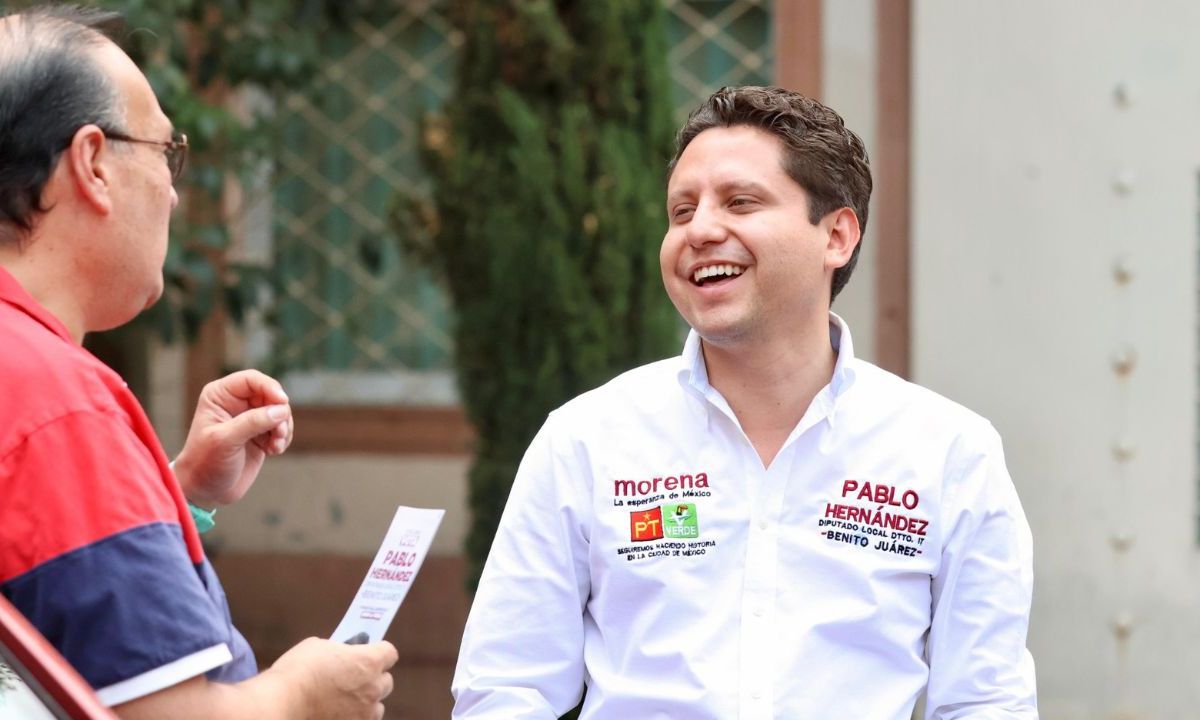 Candidato de Morena a diputado por Benito Juarez compara voto ciudadano con adicciones