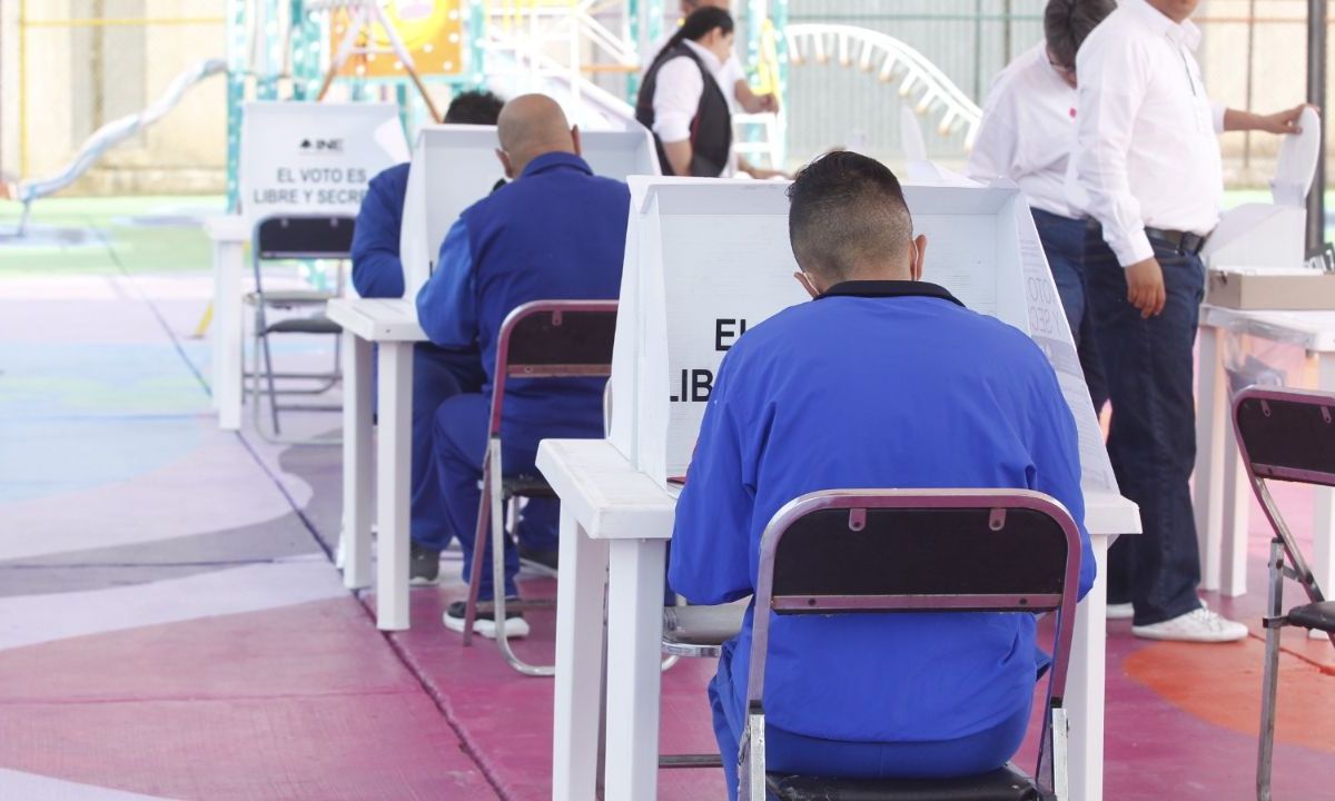 Arranca voto en prisiones para personas sin sentencia