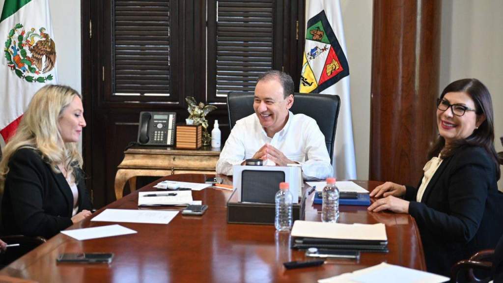 Para dar un seguimiento al desarrollo del proyecto de Mexico Pacific Limited, Alfonso Durazo sostuvo una reunión con la nueva CEO