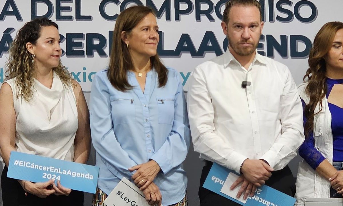 Taboada acompañado por Margarita Zavala y Gabriel Quadri, reiteró su intención de quitar a la Ciudad el convenio del IMSS-Bienestar