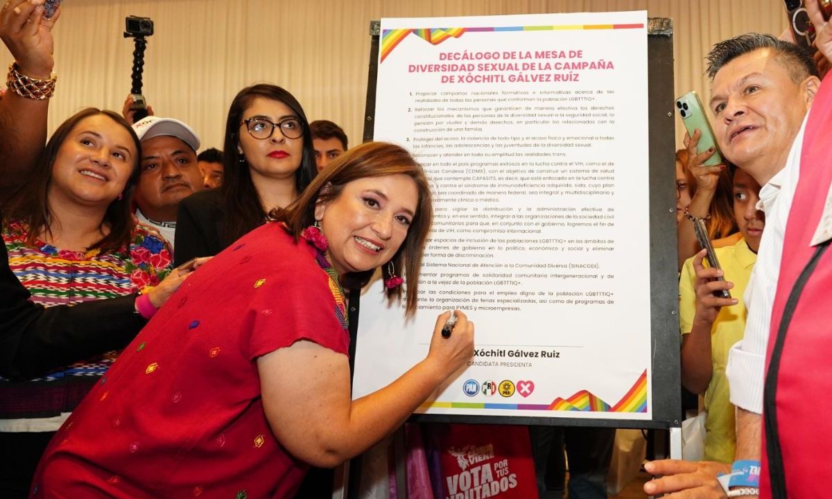 Gálvez se comprometió a reforzar los mecanismos que garanticen de manera efectiva los derechos constitucionales de las personas de la diversidad sexual