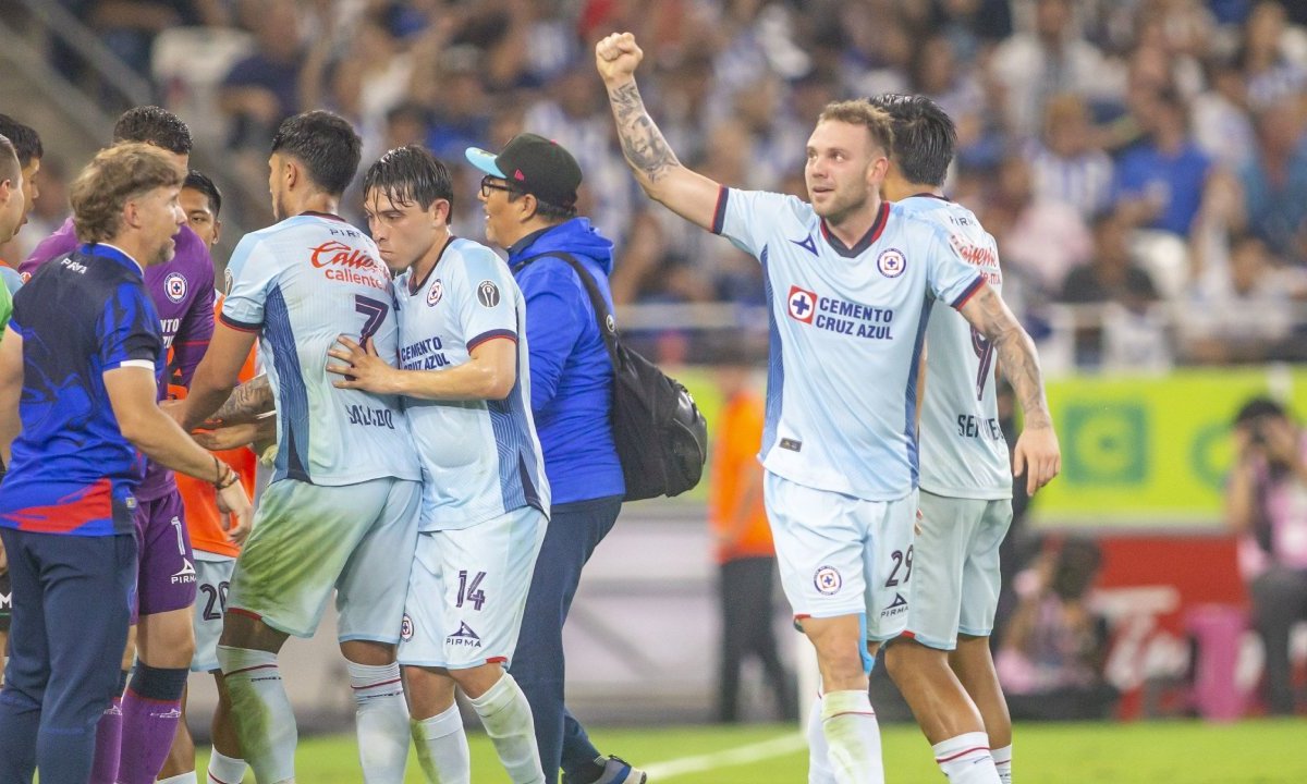 El equipo de Cruz Azul sacó una ligera ventaja de Monterrey, al vencer 1-0 a Rayados en la ida de las semifinales del Clausura 2024.