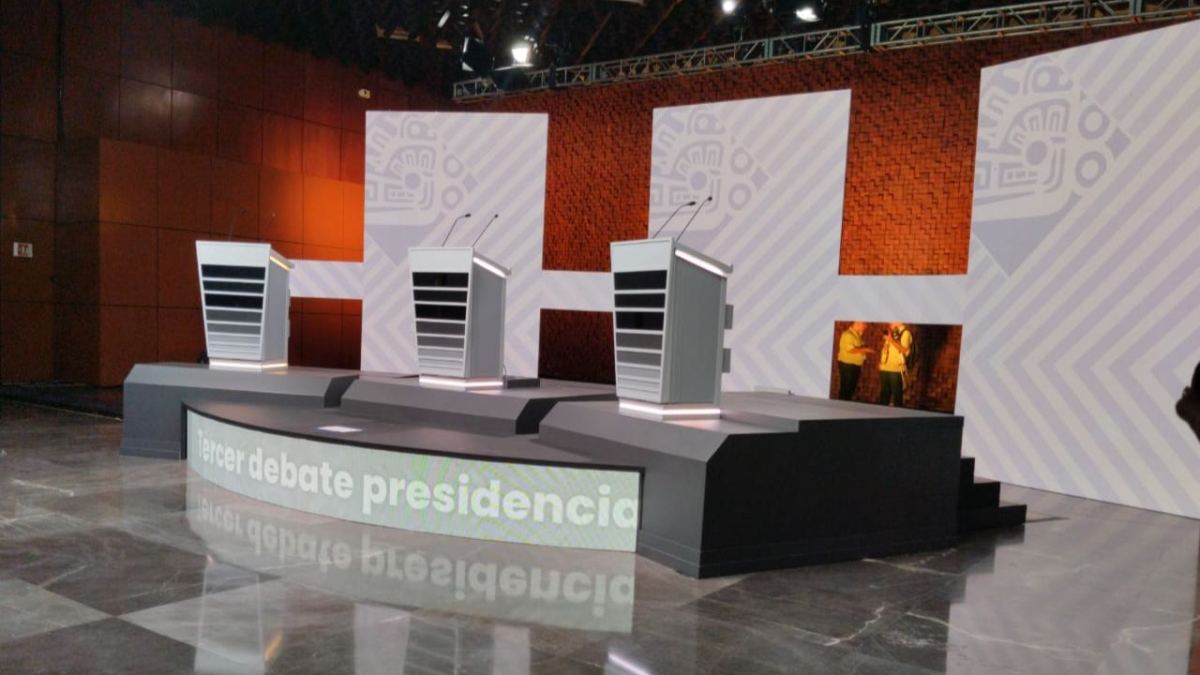 La organización de los tres debates presidenciales costará hasta 40 millones de pesos, señaló el Instituto Nacional Electoral (INE).