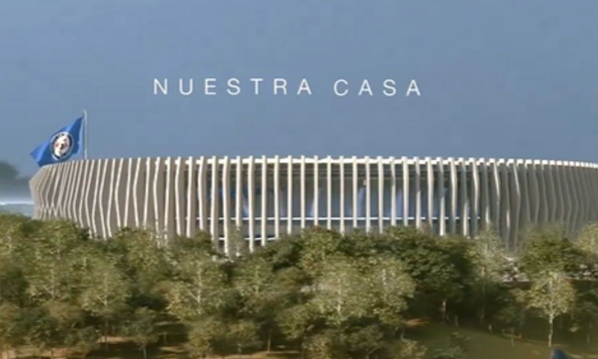 La directiva encabezada por Víctor Vázquez dio muestra del proyecto para el nuevo estadio de Cruz Azul, sin dar detalles al respecto