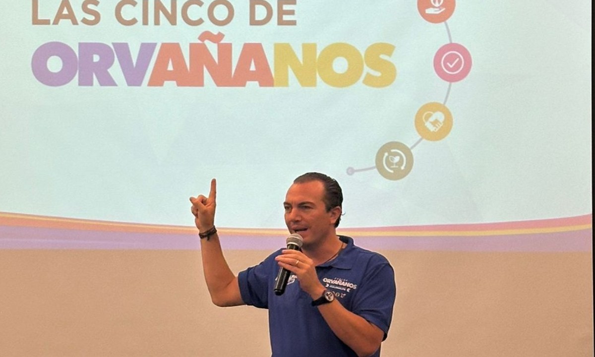 Carlos Orvañanos, candidato a la Alcaldía Cuajimalpa