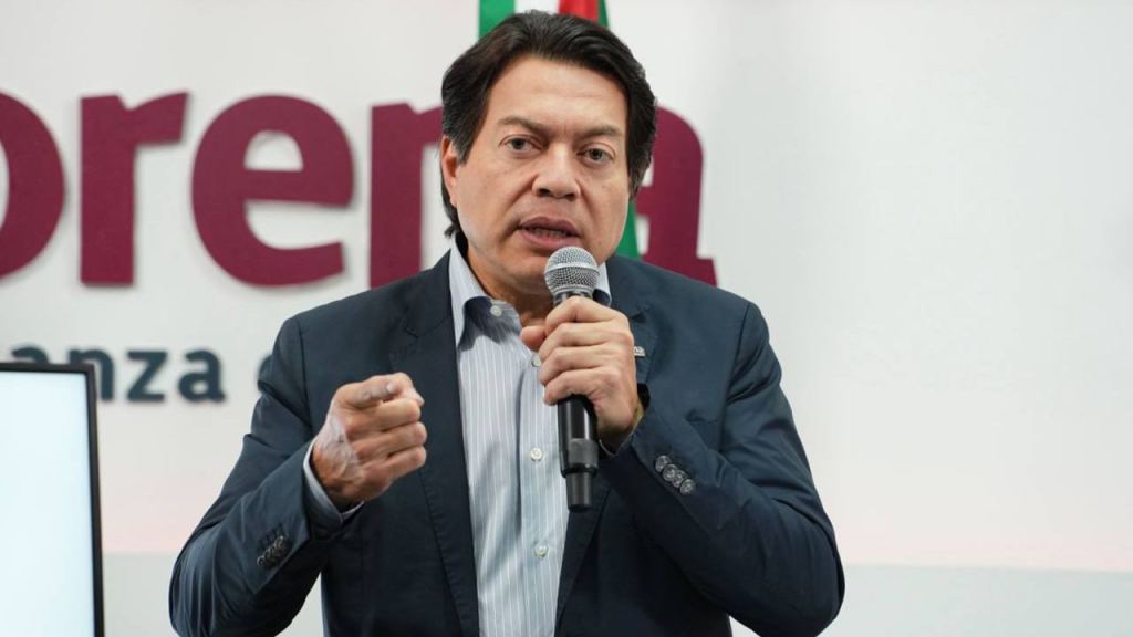El líder nacional de Morena, Mario Delgado, negó tener vínculos con “El rey del huachicol”, y retó a Xóchitl Gálvez a presentar las pruebas