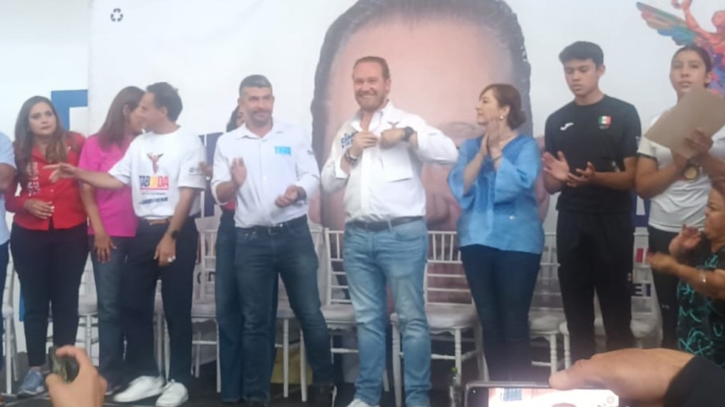 El candidato a Jefe de Gobierno de la CDMX, Santiago Taboada, reafirmó sus compromisos para apoyar el deporte en la ciudad