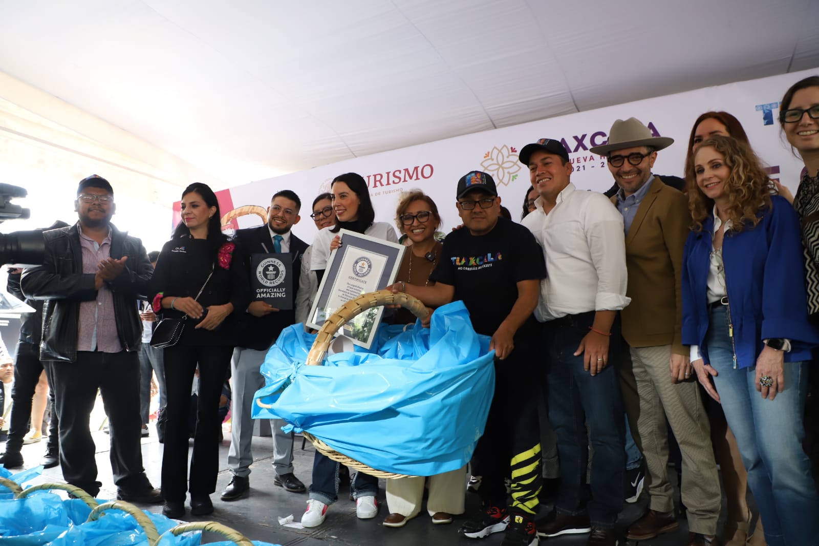 Foto: Gabriela Esquivel/ La Secretaría de Turismo Nathalie Desplas encabezó la ceremonia